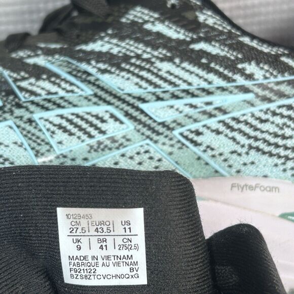 ASICS GEL-STRATUS 3 Knit Women's Sz 11 Running Gym Shoes Athleisure Black Teal - Picture 11 of 11